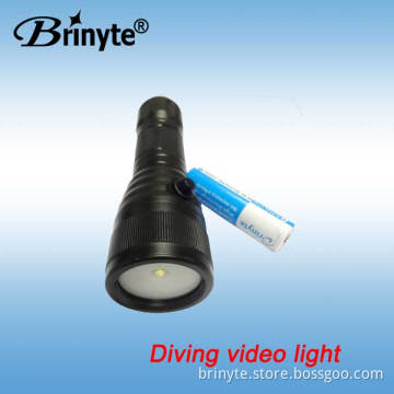 Lastest Magnetic Switch Underwater CREE Video Dive Torch